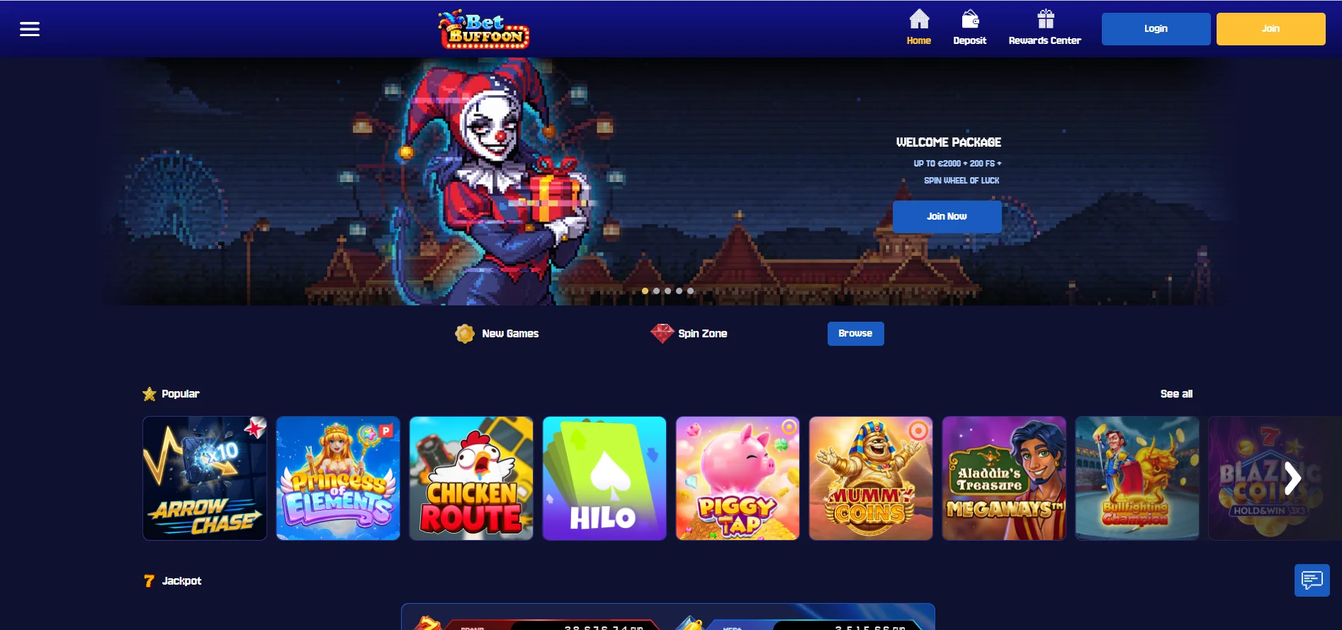 BetBuffoon Casino Preview